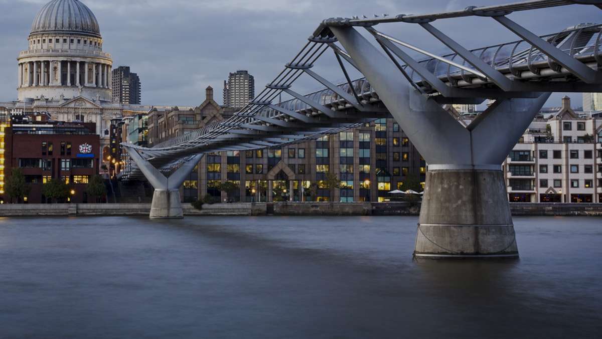 millennium-bridge River Thames London